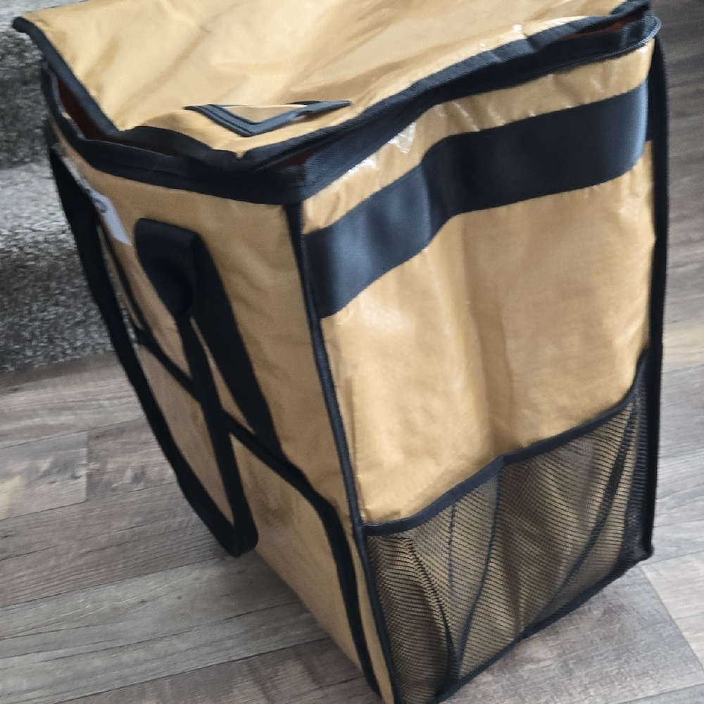 AnsTOP Gold(brown) and Black Rolling Bag - Picture 6 of 8